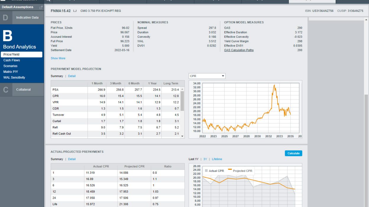 Yield Book Calculator market analytic tools