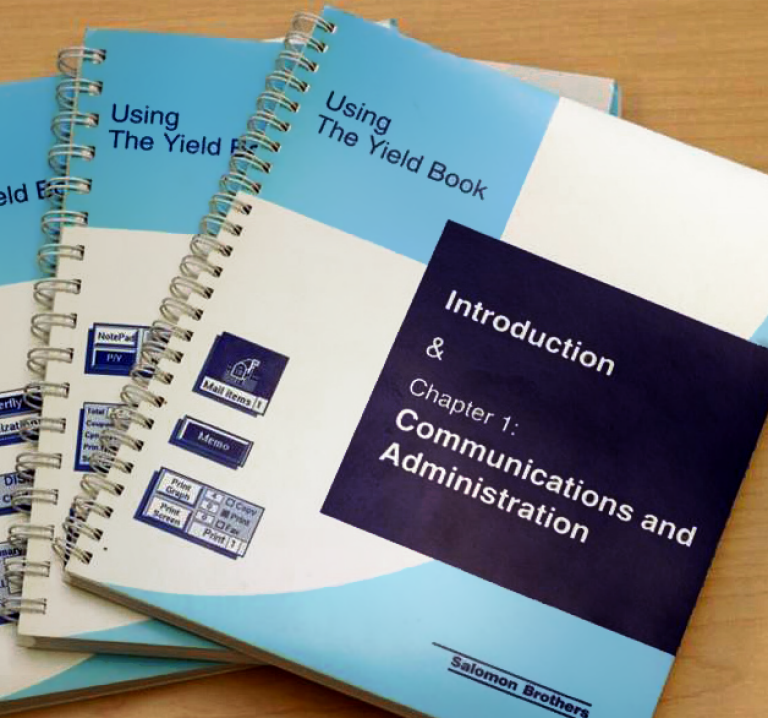Yield Book in 1998 introduced Yield Book training workshops